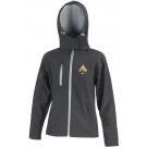 Ladies TX Performance Hooded Softshell Jacket